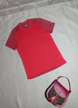 Футболка термобелье шерсть мерино красного и терракотового цвета