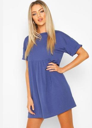 Мини платье в рубчик от boohoo, 14