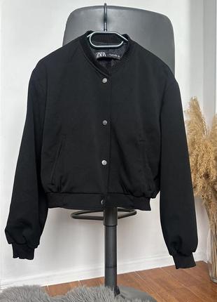 Черная ветровка zara