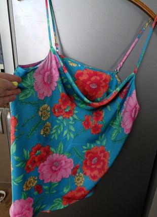 Топ, 46/48р, длина 76, регулируется, грудь 118см, крой по турция