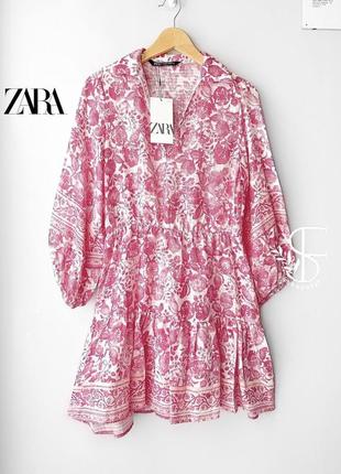 Сукня zara.рожева сукня зара.