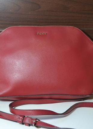 Dkny donna karan сумка сумочка красная женская
