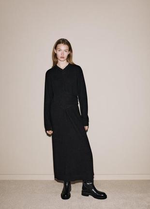Zara платье кашемир,