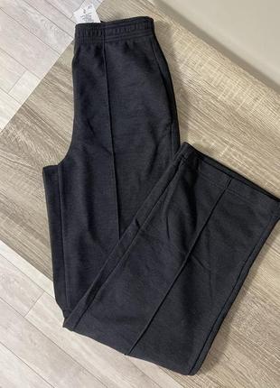 Брюки брюки палаццо wide leg в стиле zara
