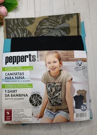 Набор футболок pepperts для девочки6 фото