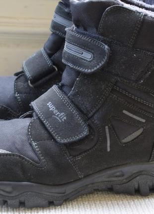 Зимові мембранні черевики напівчоботи суперфіт superfit goretex р. 39