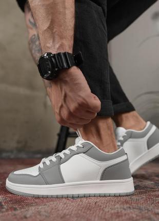 Мужские кроссовки white l grey