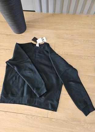 Худи на флисе оверсайз zara