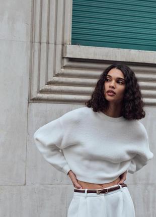 Трикотажний светр zara new xs s m
