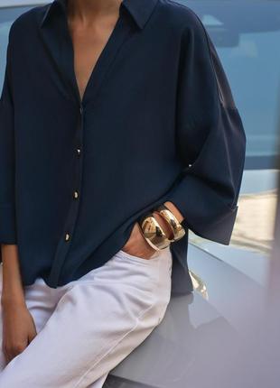 Сорочка zara new xs s m | блуза