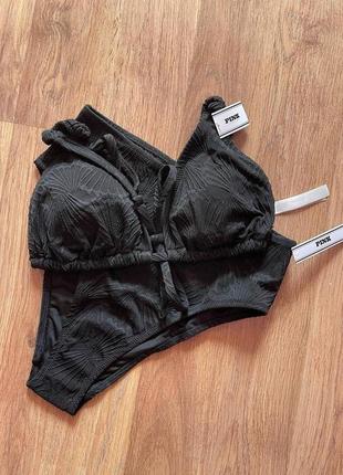 Оригінал купальник вікторія сікрет victorias secret виктория сикрет високі плавки
