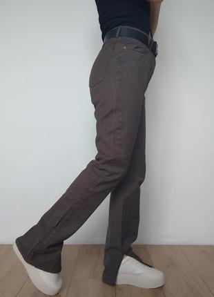 Женские прямые джинсы с разрезами, размер м/46, zara2 фото
