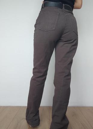 Жіночі прямі джинси з розрізами, розмір м/46, zara3 фото