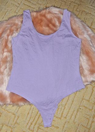 Нежный натуральный боди батал