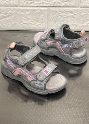 Босоніжки для дівчат сандалі для дівчат сандалії для дівчат дитяче взуття літнє взуття2 фото