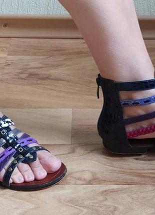 Босоножки с ремешками. 
римские сандалии.3 фото