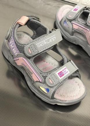 Босоніжки для дівчат сандалі для дівчат сандалії для дівчат дитяче взуття літнє взуття3 фото