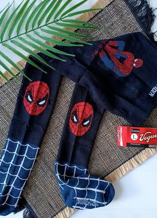 Демисезонные колготы на мальчика spiderman с незначительным дефектом2 фото