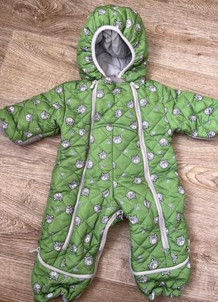 Детский демисезонный комбинезон 0-12 месяцев