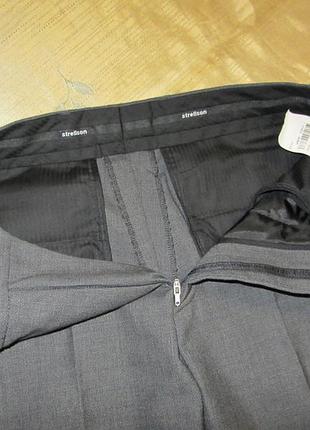 Шерстяные брюки, мужские брюки strellson