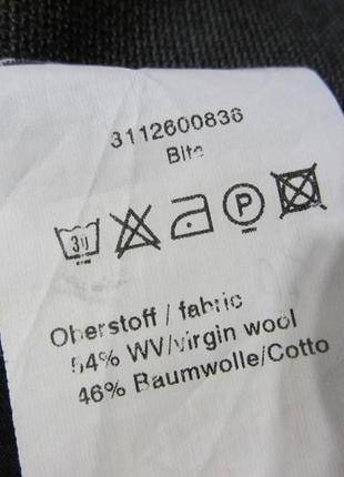 Шерстяные брюки, мужские брюки strellson