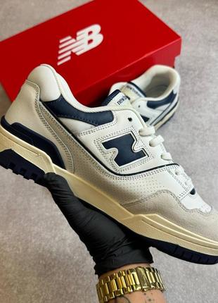 Кроссовки new balance 550 navy low,41-45 размер, качество-lux