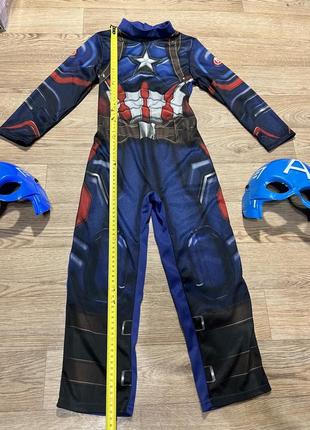 Карнавальный костюм капитан америка 🇺🇸 стив роджерс супергерой мстители3 фото