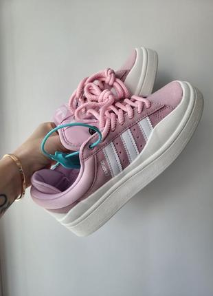 Фирменные женские кроссовки meaning adidas national x bad bunny pink * od