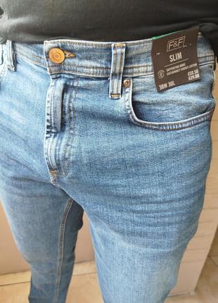 Нові джинси чоловічі f&f 38w 30l
 100%cotton