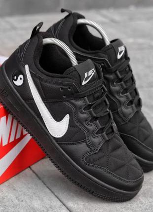 Фирменные мужские кроссовки nike cpfm 1 low black and white * sd