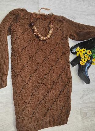 Светр -плаття ручної роботи