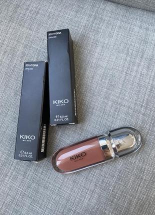 Блиск для губ 3d hydra lipgloss kiko milano 19 номер