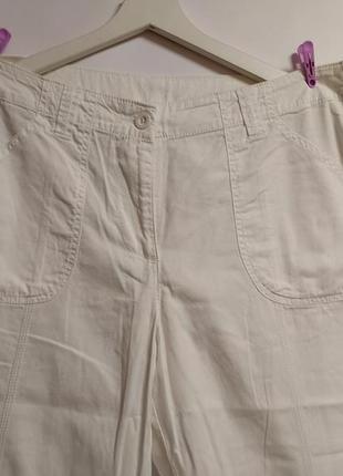 Хлопковые брюки бриджи