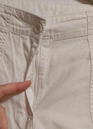 Хлопковые брюки бриджи