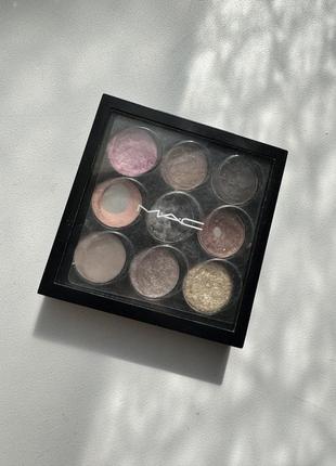 Тіні mac палітра