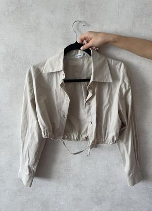 Блуза с завязками papaya