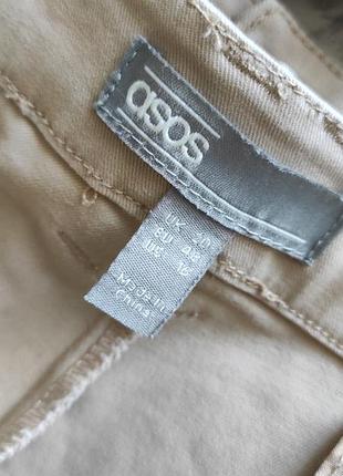 Коттоновые бежевые шорты женские большой размер