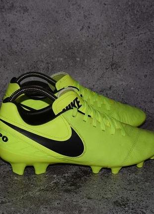 Nike tiempo mystic v fg leather (футбольные копы бутсы найк кожа )
