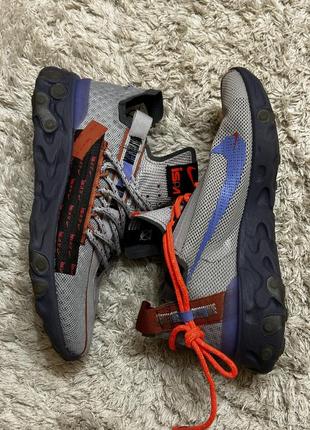 Красовки  nike ispa react grey/blue ст2692-001