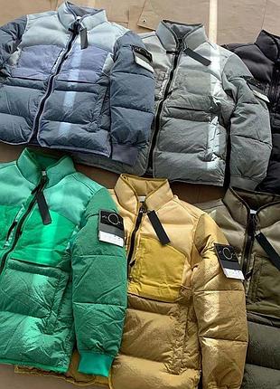 Пуховик stone island