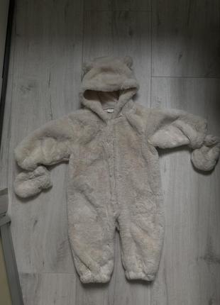 Комбинезон плюшевый next 80-86