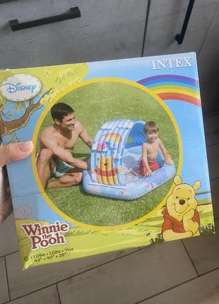 Детский бассейн intex винные пух