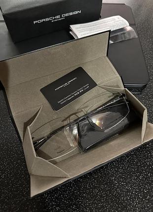 Оправа титанова безоботкова porsche design p8362-b black