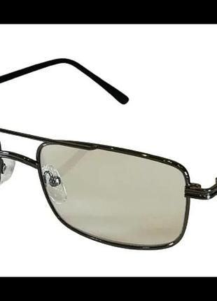 Фотохромні окуляри для зору скляні лінзи фхс з діоптріями