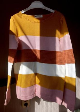 🍂оригинальный джемпер от h&m p.134-140