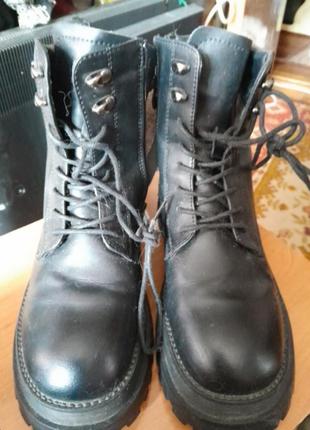 Теплі зимові чоботи/получобітки,,fashion "