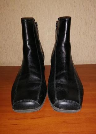 Женские демисезонные полусапожки, ботинки из натуральной кожи clarks3 фото