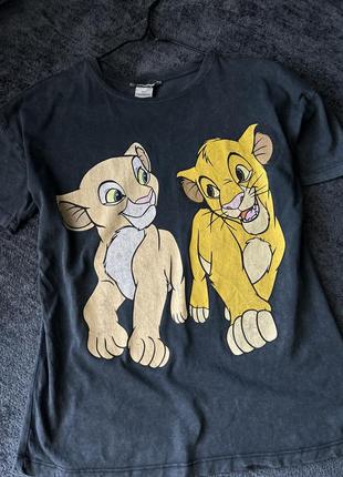 Серая футболка disney lion king3 фото
