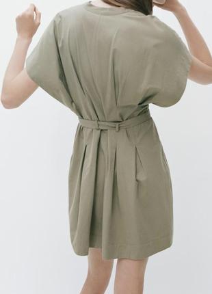 Короткое платье с ремнем zara новая коллекция,платье zara,платье zara, платье zara3 фото