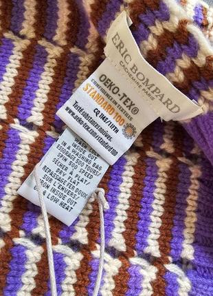 Шарф из кашемира и лана eric bompard